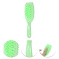 thumbnail image 3 of Unique Bargains 1 Pc Wave Edge Hair Shampoo Brush for Head Massage 8.86"x2.83"x1.3" Green, 3 of 6