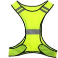 thumbnail image 1 of Chaleco reflectante para correr o andar en bicicleta (mujeres y hombres, con bolsillos, equipo para trotar, andar en bicicleta, caminar) Cintura ajustable oso de fresa vestir, 1 of 5