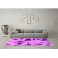 thumbnail image 3 of Ahgly Company Indoor Rectangle Abstract Pink Modern Area Rugs, 7' x 9', 3 of 4