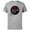 Athletic Heather, variant on Marvel Studios Deadpool & Wolverine Slashed Icon with Claws- Short Sleeve Cotton T-Shirt for Adults - Customized-Athletic Heather