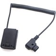 thumbnail image 3 of Foto4easy Cable adaptador de corriente extensible NP-FZ100 Batería ficticia a conector D-Tap Adaptador para cámara digital Sony A6600 A7III A7RIII A7SIII A7RM4 A9 ILCE-9 II, 3 of 4