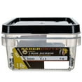 thumbnail image 2 of 8 x 3" Star Drive Gold Trim Saberdrive Screws 1 lb. Tub (91 pcs.), 2 of 2