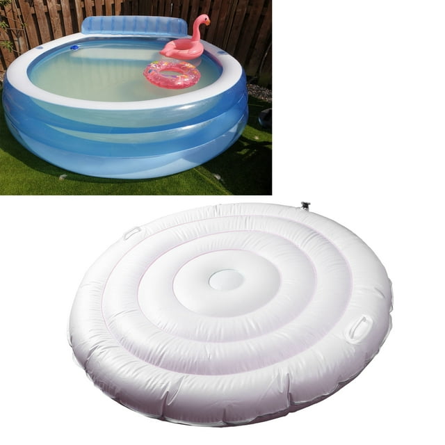Housse de Spa Gonflable, Couvercle Isolant de Protection Pratique pour Spa Pliable à Gonflage Rapide, Préservation de la Chaleur pour Spa Rond Extérieur