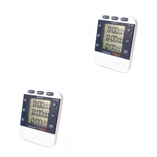 Temporizador de cocina digital Advancent con cronómetro pantalla grande 2Conjunto Tipo 1