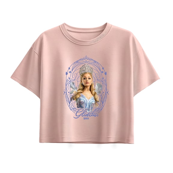 Wicked - Noveau Frame Glinda - Youth Girls Boxy T-Shirt