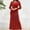 Red Dresses for Women, variant on SMihono Fashion Women's Glitter Long Sleeve Maxi Dress Elegant Scoop Neck Formal Evening Party Wedding Guest Bridesmaid Holiday Gold 8