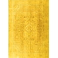 thumbnail image 1 of Ahgly Company Machine Washable Indoor Rectangle Persian Yellow Traditional Area Rugs, 3' x 5', 1 of 4