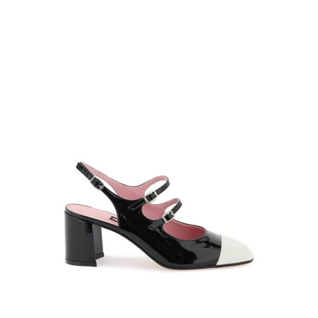 

Carel Patent Leather Papaya Slingback Mary Jane Women