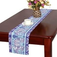 thumbnail image 3 of YUSDECOR Elephant Table Runner for Office Kitchen Dining Room Wedding Party 16x72 inch, 3 of 4