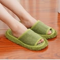 thumbnail image 2 of Slippers for Women,Lazy Floor Cleaning Slippers For Detachable Washable Floor Cleaning Slippers Silent Vacuuming Slippers Hands Cleaning,Womens Slippers,Green,6-8.5, 2 of 7