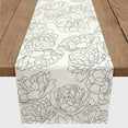 thumbnail image 3 of Creative Products Flower Cluster Sketch 16x72 Poly Twill Table Runner, 3 of 3