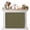 Dark Avocado Green, variant on Sage Green Magnetic Fireplace Cover, Fireplace Draft Blocker, Farmhouse Sage Green Decor Fireplaces Blanket for Heat Loss/Cold Air, Fireplaces Draft Stopper Cover for Inside 36"x27"