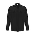 thumbnail image 6 of Men's Clearance Button Down Shirt Casual Regular-Fit Dress Shirts Lapel Wrinkled Casual Shirt Cotton Linen Fashion Breathable Shirt Long Sleeve Dress Shirts, 6 of 8