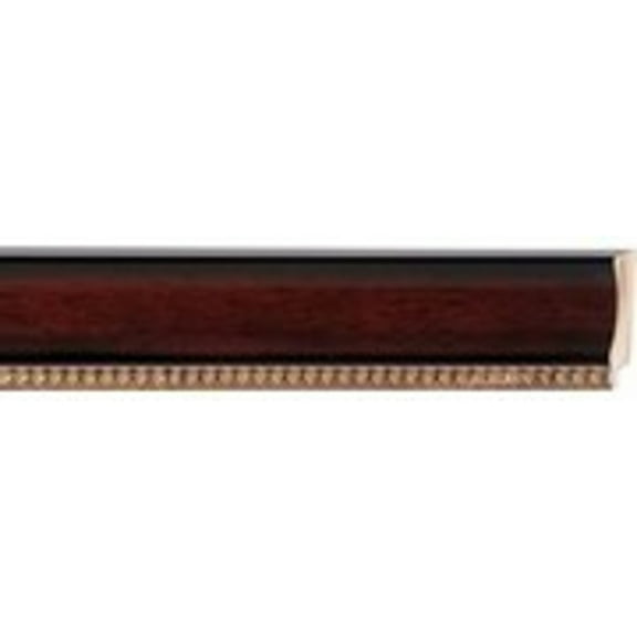 Picture Frame Moulding (Wood) 100Ft Bundle - Traditional Mahogany Finish - 2.125" Width - 1/2"