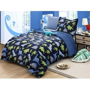 All American Collection Animal Fleece/Microfiber/Polyester Plush Bedding Sets, Twin, 3-Pieces