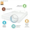 thumbnail image 4 of Microfiber Sheet Set Comfort Classics, Twin, White, 4 of 6