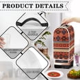 thumbnail image 4 of HELLHERO Mixer Blender Cover for Polyester Machine Washable with Reusable Ethnic Geometric Pattern, 4 of 6