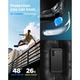 thumbnail image 3 of Funda Spigen Tough Armor con Soporte para Galaxy A56 5G Negra, 3 of 7