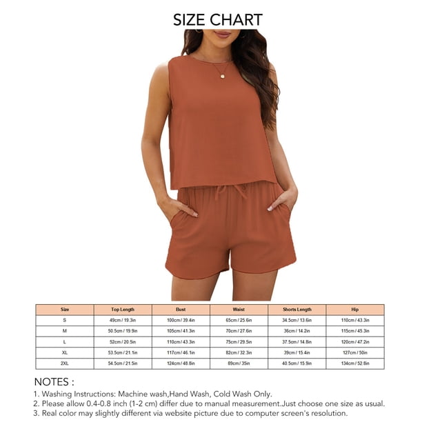 Conjuntos de verano para mujer, conjunto de verano para mujer, conjunto de top y pantalones cortos de verano para mujer, conjunto de top y pantalones cortos para mujer, elaborado con cuidado