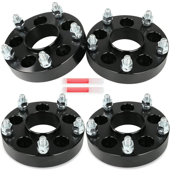 SCITOO 4Pcs Wheel Adapters 1.25" 5x4.5 to 5x5.5 Bore 71.5mm Studs 1/2 5Lug Wheel Spacers Adapters Fit for for Ford Explorer for Ford for Mustang for Ford Explorer Sport Explorer Sport Trac for F-150
