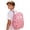 B05_Pink, variant on Large Heavy Duty Mesh Backpack Semi Clear Book Bag for College Work Travel Beach Outdoor Sports