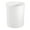 White, variant on iDesign Franklin Round Bathroom Wastebasket, BPA-Free Plastic, White