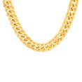 thumbnail image 2 of Men's Stainless Steel 316L 12mm Miami Cuban  Link Chain Necklace, 2 of 7