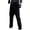 Black, variant on Wyobmus Men's Ripstop Tactical Cargo Pants Solid Waterproof Quick Drying Hiking Pants Lightweight Athletic Jogger Pants Black