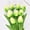 Light Green◈100% refund and exchange service, variant on Pack of 10 Multicolor Tulips Artificial Flowers Faux Tulip Stems Real Feel PU Tulips Easter Spring Wedding Bouquet Centerpiece Floral Arrangement Cemetery Table Décor 12.9" Tall