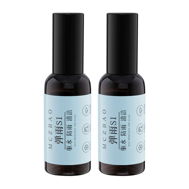 Limpiadores domésticos Spray repelente de agua para ventanas de coche Agente de recubrimiento de vidrio para espejo retrovisor Spray repelente de lluvia para parabrisas de coche Puertas de ducha 50 ml