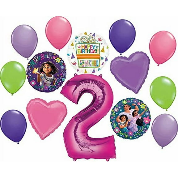 Encanto 2nd Birthday Party Supplies Balloon Bouquet Decorations