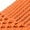 Orange, variant on YLYL Womens Breathable Mesh Walking Mules Sneakers Open Back Slip on Shoes