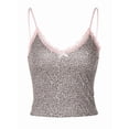 thumbnail image 4 of Cute Y2K Lace Trim Camisole Top Women Vintage Streetwear Crop Tank Top Cute Core Clothes Pink S, 4 of 9