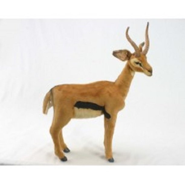 Set of 2 LifeLike Handcrafted Extra Soft Plush Gazelle Stuffed Animals