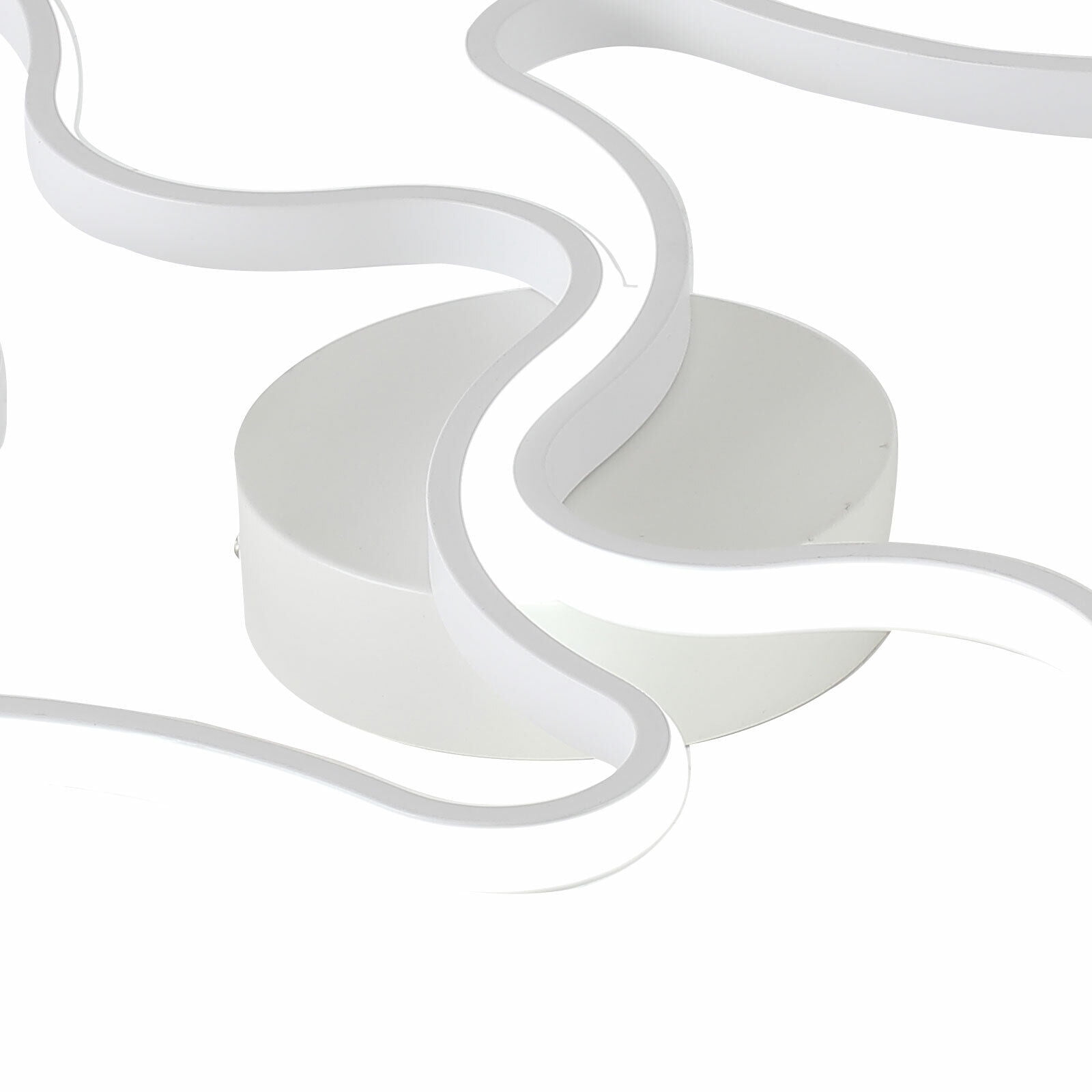 Miumaeov Flush Mounted LED Cloud Style Ceiling Light Pendant Lamp 2100lm Cool White 6000k AC100-277V