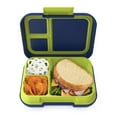 thumbnail image 1 of Bentgo Pop Leak-Proof Lunch Box with Removable Divider - Navy Blue/Chartreuse, 1 of 5