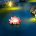 thumbnail image 5 of Latrodar Water Sensing Lotuse Pool Lamp Floating Lotuse Pool Lamp Water Meticulously Crafted essing River Lantern M Home Gadgets, 5 of 5