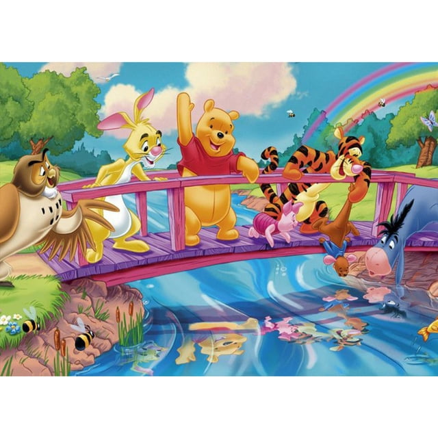 Cuadros Decorativos Diamante pintura 5D DIY Pooh taladro redondo Rhinestone imagen artesanal (B3258) Sywqhk Nuevos Originales