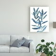 thumbnail image 3 of Trademark Fine Art 'Indigo Leaves III' Canvas Art by Megan Meagher, 3 of 4