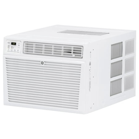 GE Appliances 18,000 BTU 230, 208 Volt Window Air Conditioner with Wi-Fi and Eco Mode for Extra-Large Rooms, White, AEG18DZ