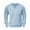 Blue, variant on Sweaters Long Sleeve, V-Neck Knit Tops Autumn Winter V Neck Solid Casual Loose Fitting Pullover Sweater Solid | Officewear for Men Grey M