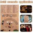 thumbnail image 4 of Baseball Dice Board Game Dice And Marbles Board Game Baseball Gameboard, 4 of 5