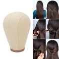thumbnail image 2 of Oubit Tête de Perruque, Tête de Mannequin en Toile, Design de Pointe, 2 of 9