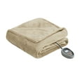 thumbnail image 4 of Beautyrest Heated Microlight to Berber Blanket in Tan Queen, 4 of 12