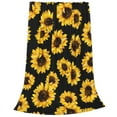 thumbnail image 2 of Bingfone Sunflower 6 Print Flannel Fleece Blanket Throw Blanket For Bed,Sofa,Couch,Travel,Camping(40"X30"), 2 of 9