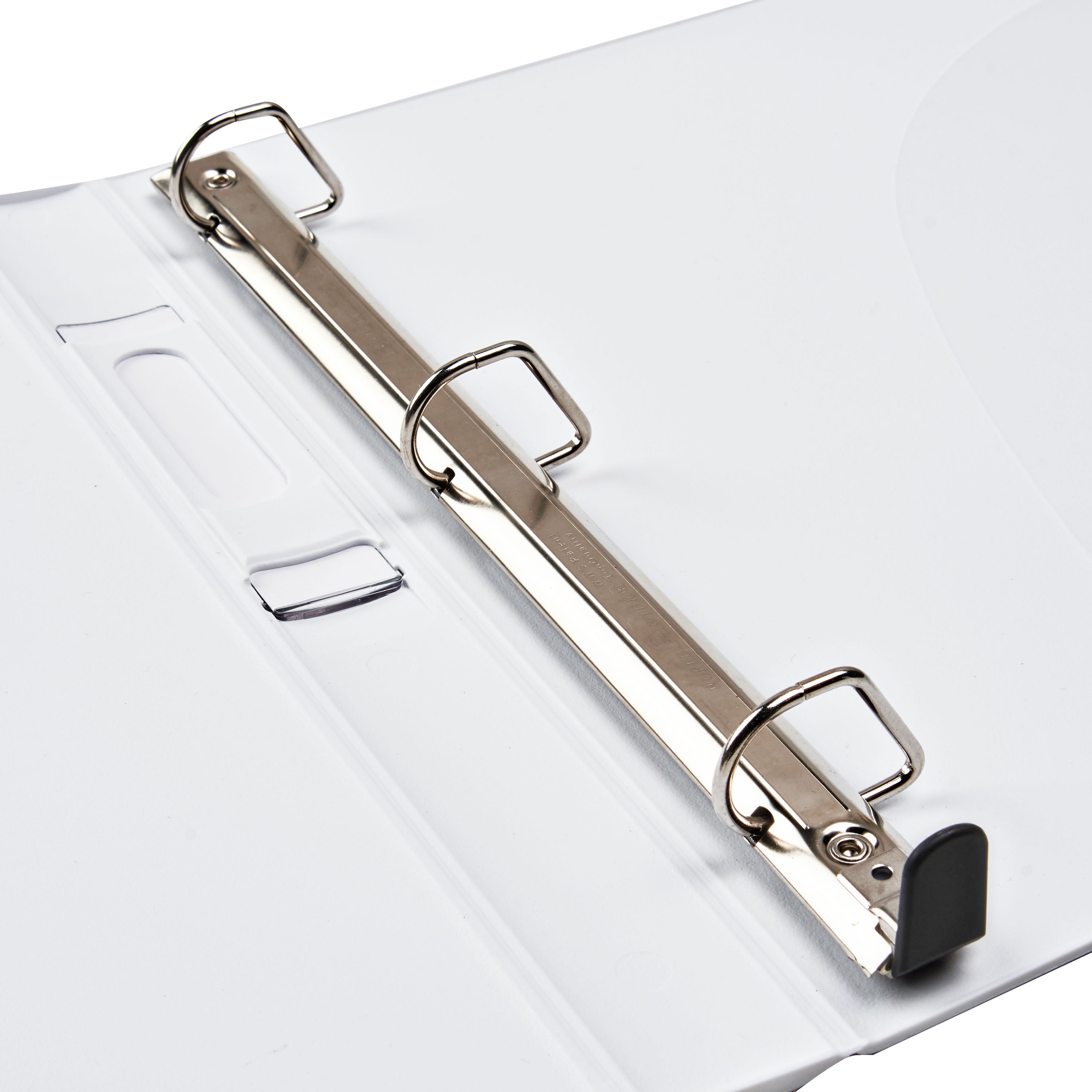 Exceed 3-Ring Heavy Duty Binder, 1 inch Binder Ring Size, White, Slant D-Ring