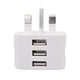 thumbnail image 3 of Adaptador de corriente USB Accesorios de carga de teléfonos inteligentes Enchufe blanco de Reino Unido para tabletas Ndcxsfigh  Para estrenar, 3 of 9