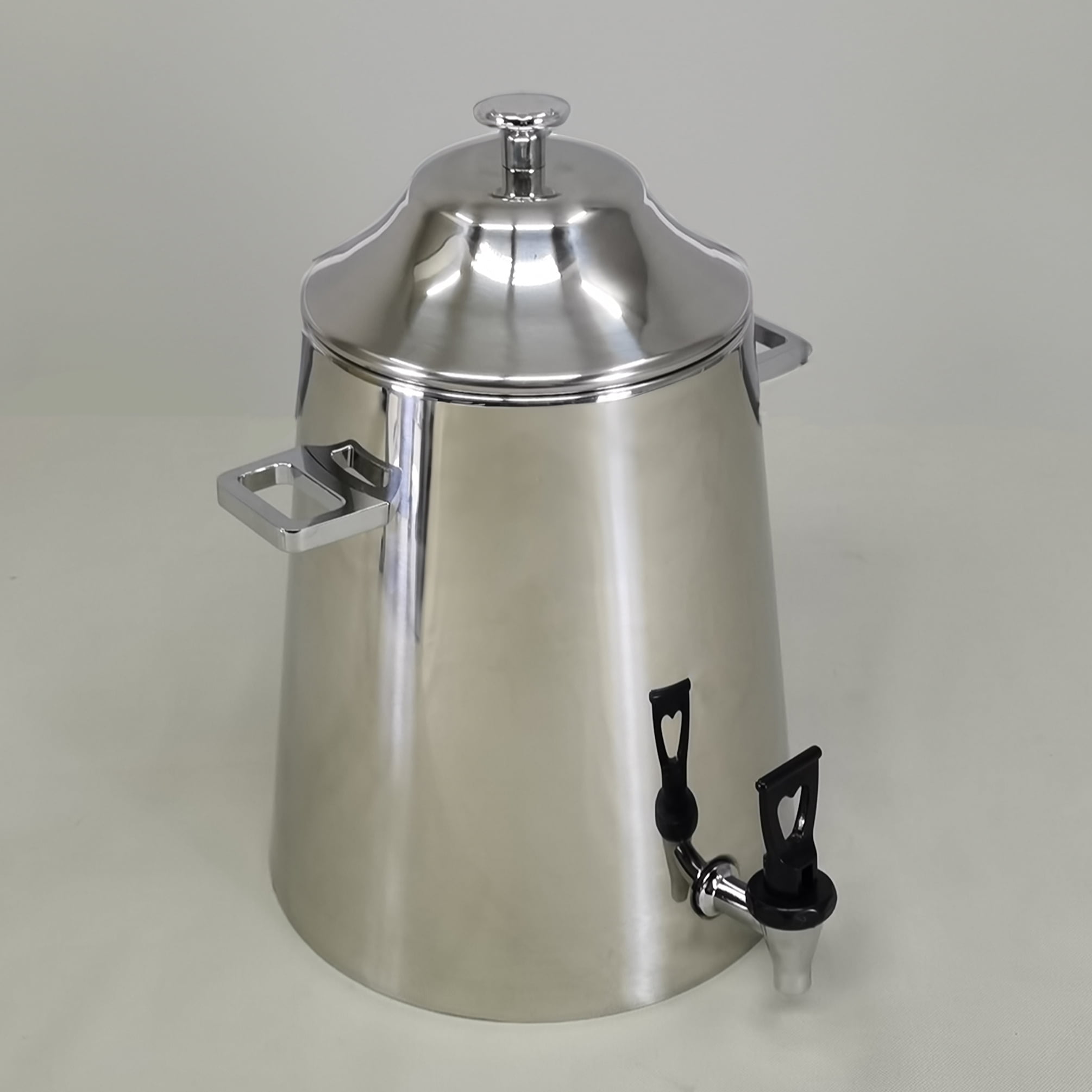 Central Exclusive 5 Gal Stainless Steel Coffee Urn - 13 3/4L x 12 1/5W x 24 2/5H