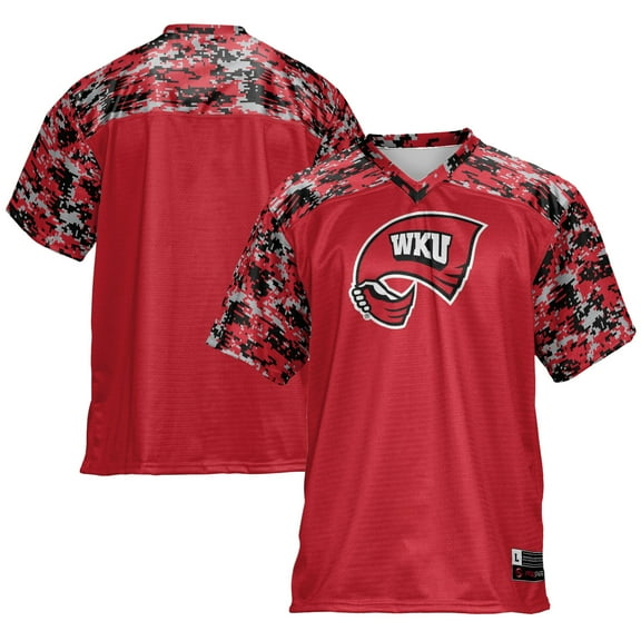 Men's GameDay Greats Red Western Kentucky Hilltoppers Football Jersey