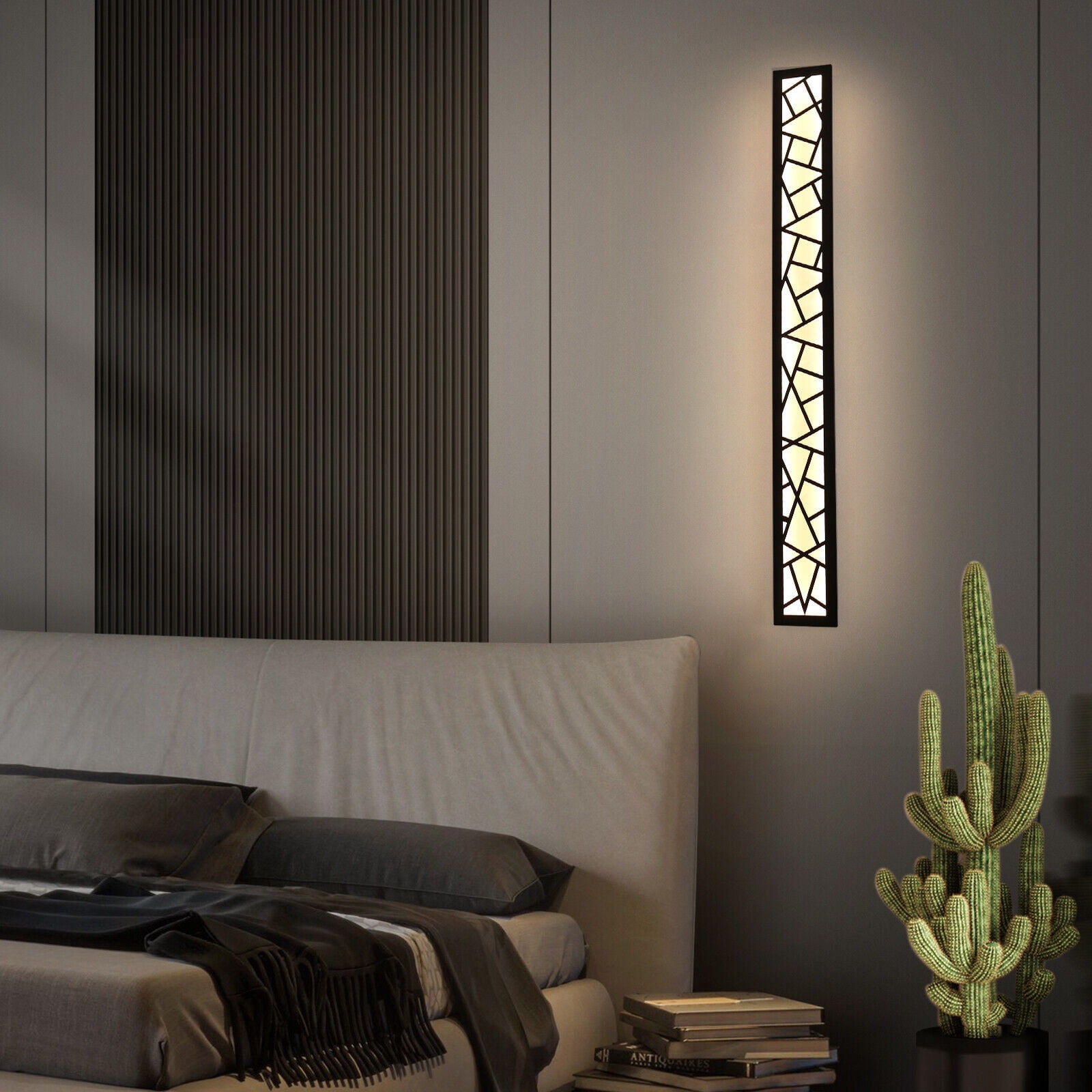 LED Wall Light Sconce Waterproof Outdoor Modern Lamp Exterior Lights Long Strip